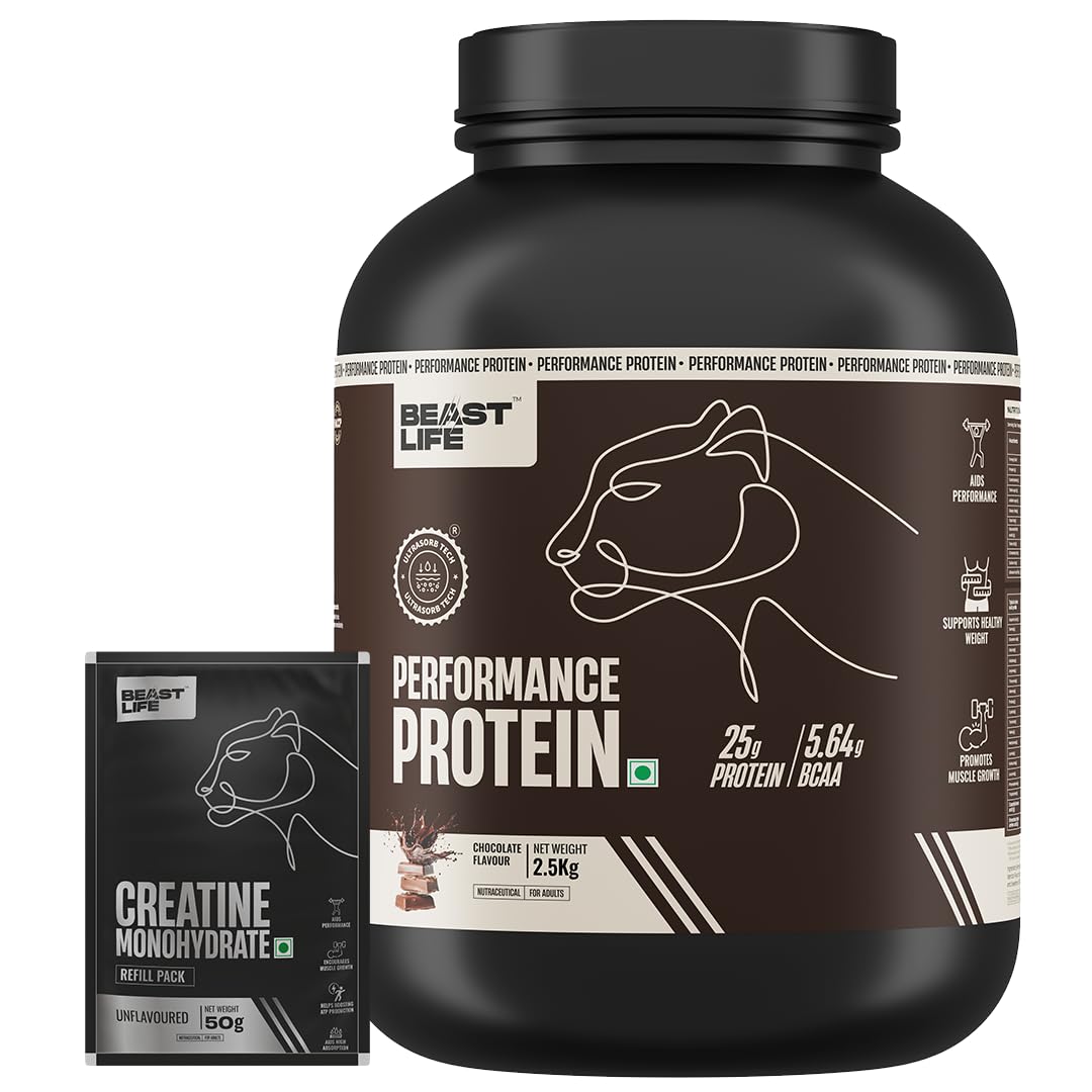 BeastLife Performance Yeast Protein Powder | 25g Protein | Chocolate Mocha Flavour|NABL Lab Certified | High Absorption for Muscle Growth |Smooth & Light, Easy to Digest with Ultrasorb Tech|5.64g BCAA | Best For Gut | Beta Glucan | Improves Immune Function | 1 Kg — Amazon image 16
