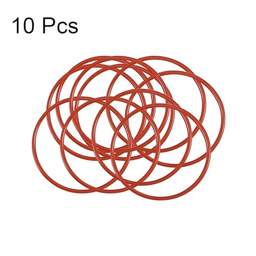 Miniatura 3 de uxcell Junta tórica de silicona, 1.220 in de diámetro exterior, 1.102 in de diámetro interior, 0.059 in de ancho, junta de anillos de sellado VMQ,