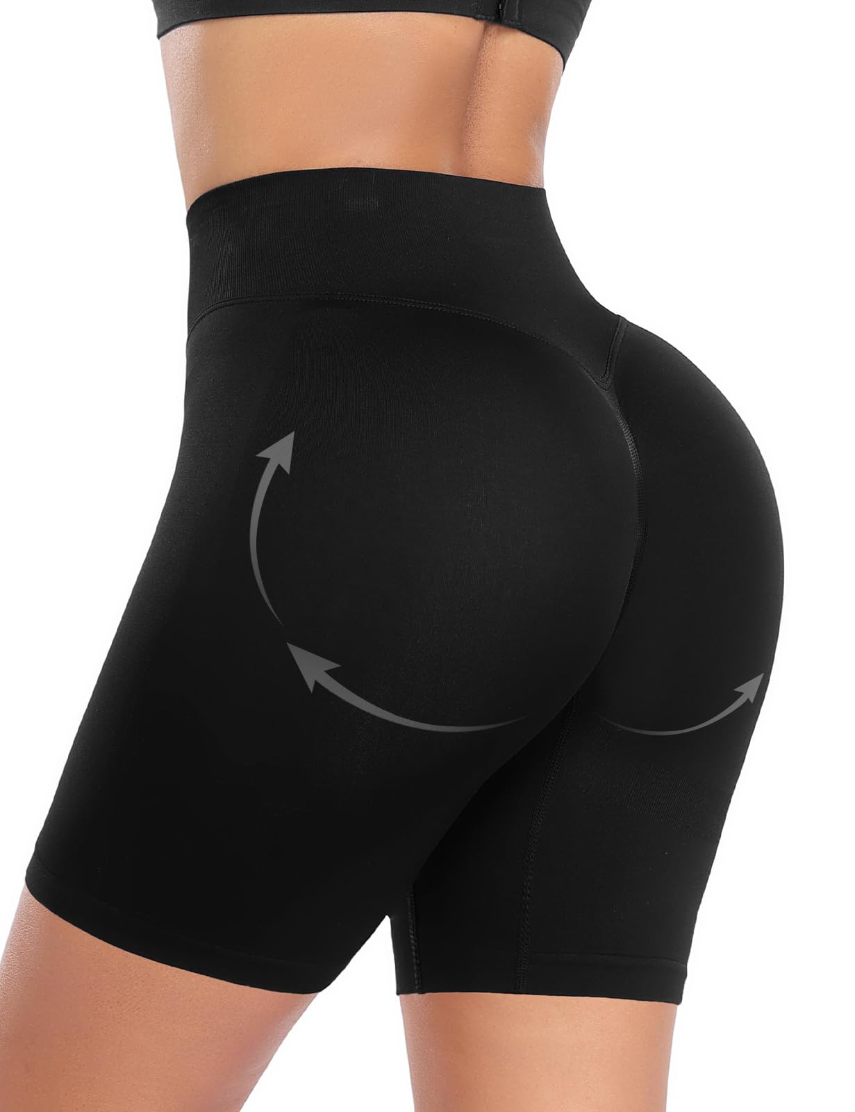 UMIPUBO Bauchweg Unterhose Damen Push up Hoher Taille Shapewear Miederhose Nahtlose Figurenformend Bauch Weg Kurze Body Shaper Hose Shaping Shorts für Frauen
