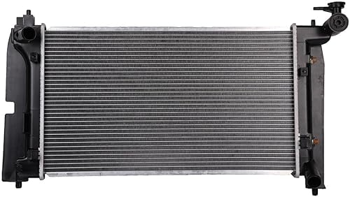 SCITOO Radiador 2428 + condensador 3299 apto para Toyota 2005-2008 para Toyota Corolla 2005-2008 para Toyota para Matrix