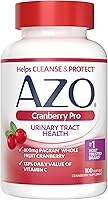 Vista 2 de AZO Cranberry Pro Suplemento para la salud del tracto urinario 600 mg PACRAN 100 cápsulas blandas de arándano Suplemento para la salud del tracto