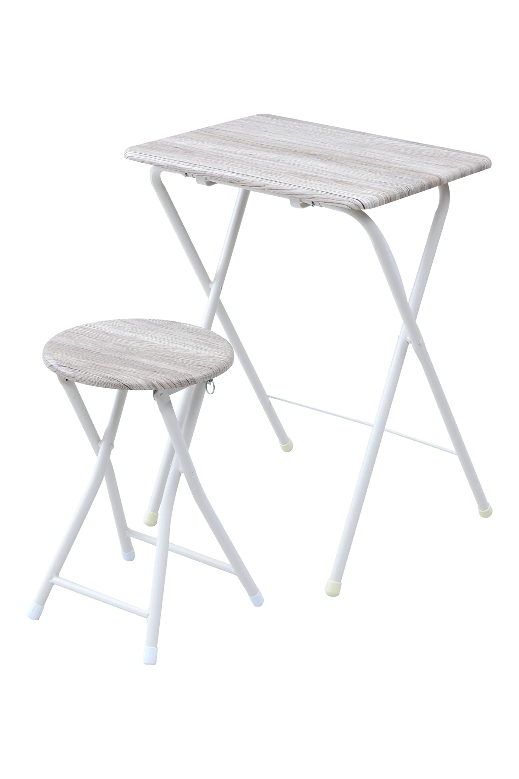 Amazon｜折りたたみ デスク チェアセット 机 (幅50×奥行48×高さ70cm
