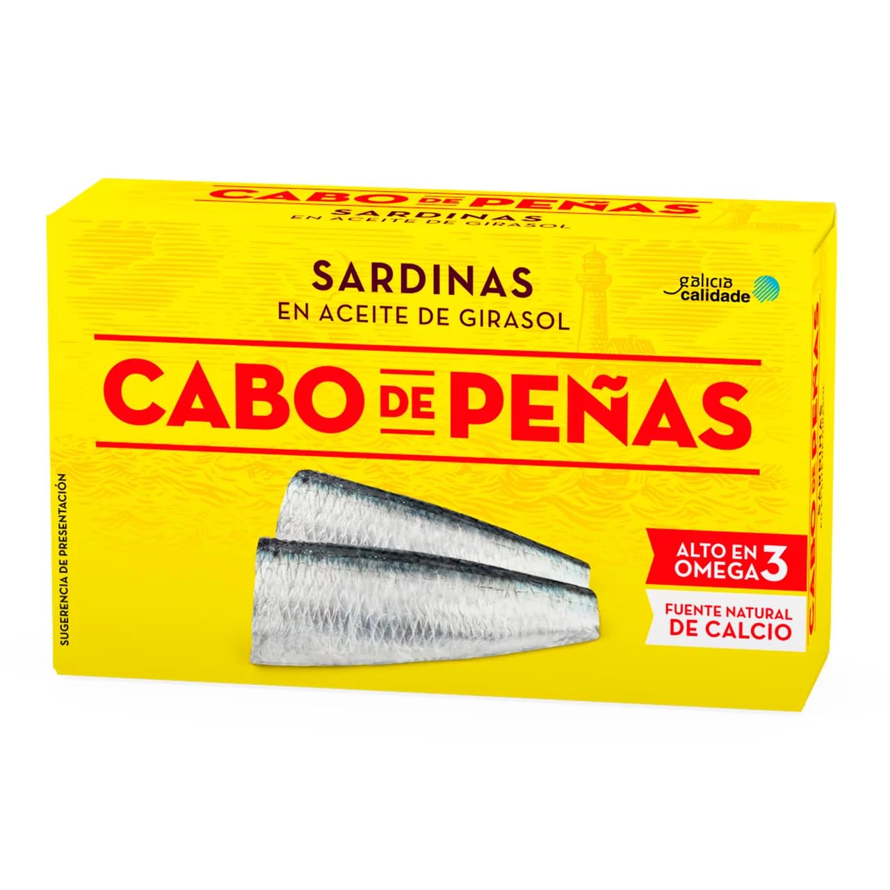 CABO DE PEÑAS Sardinen in Sonnenblumenöl Dose 84 g. 9er-Pack
