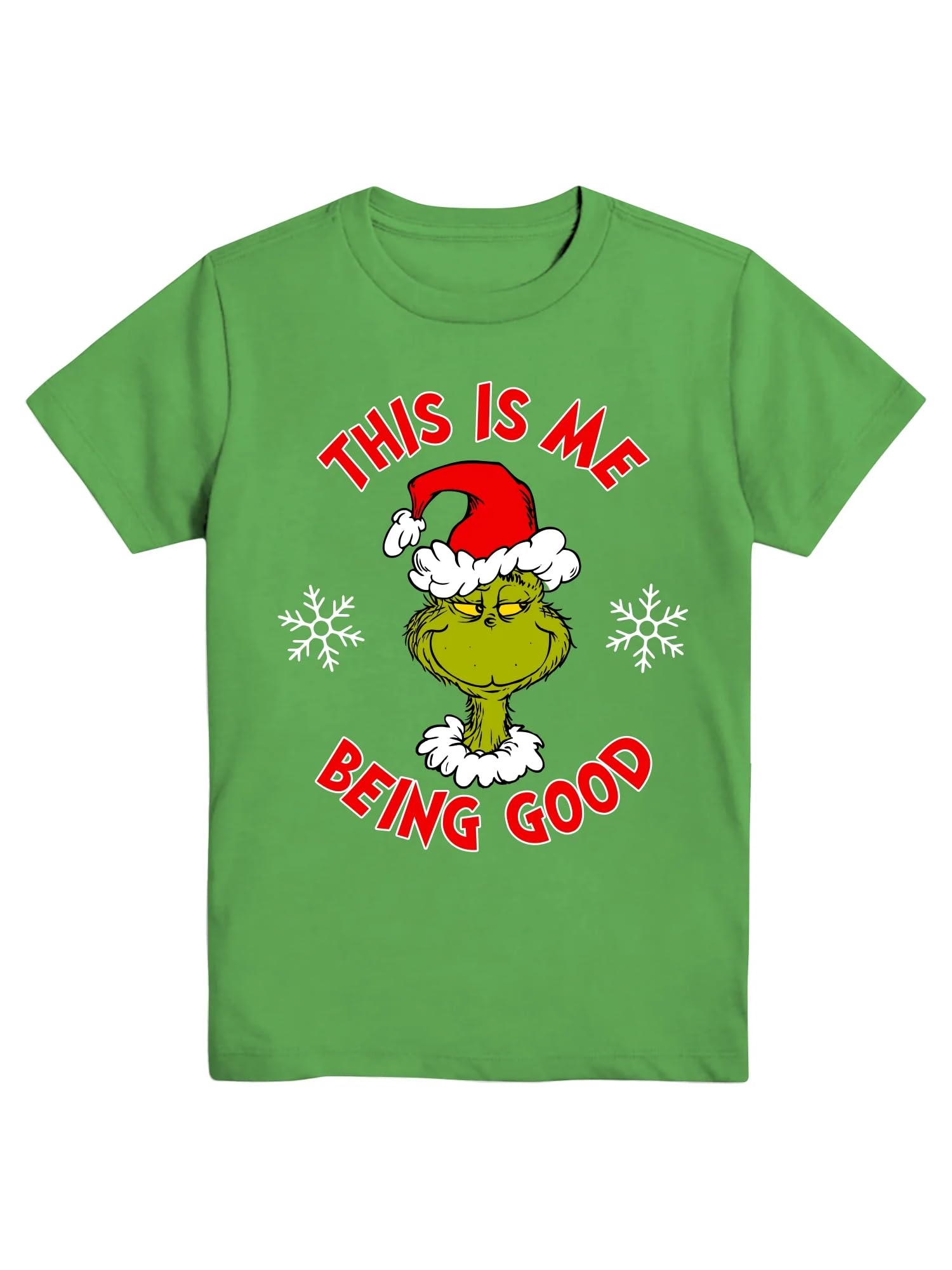 The Grinch Boys Grinch Being Good Holiday T-Shirt