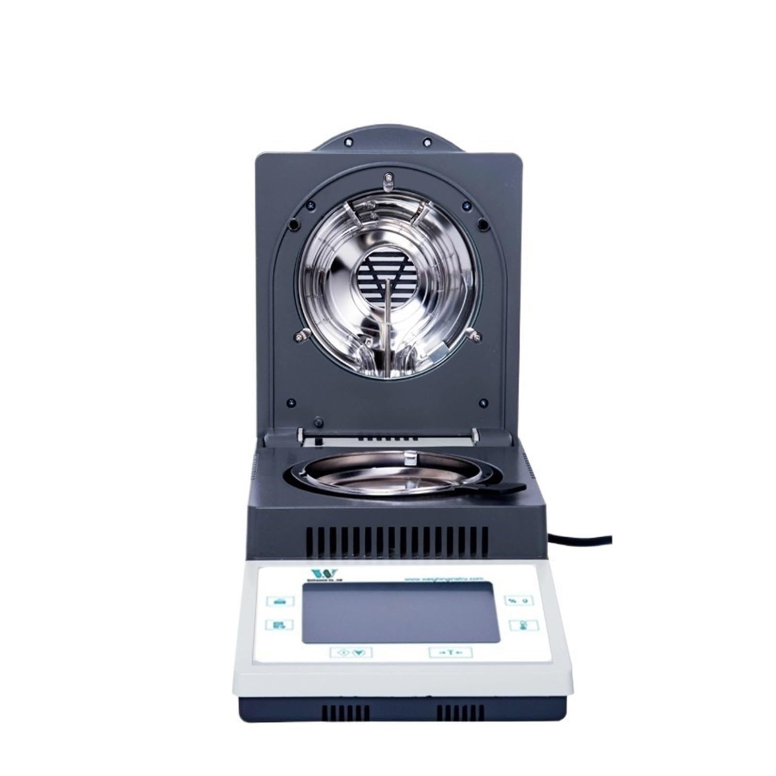 Feuchtigkeitsmesser, 10 g 0,01,005,001 Industrieller elektronischer Halogen-Heizungs-50-G-Feuchtigkeitsanalysator mit Mini-Drucker(MA-50-1)