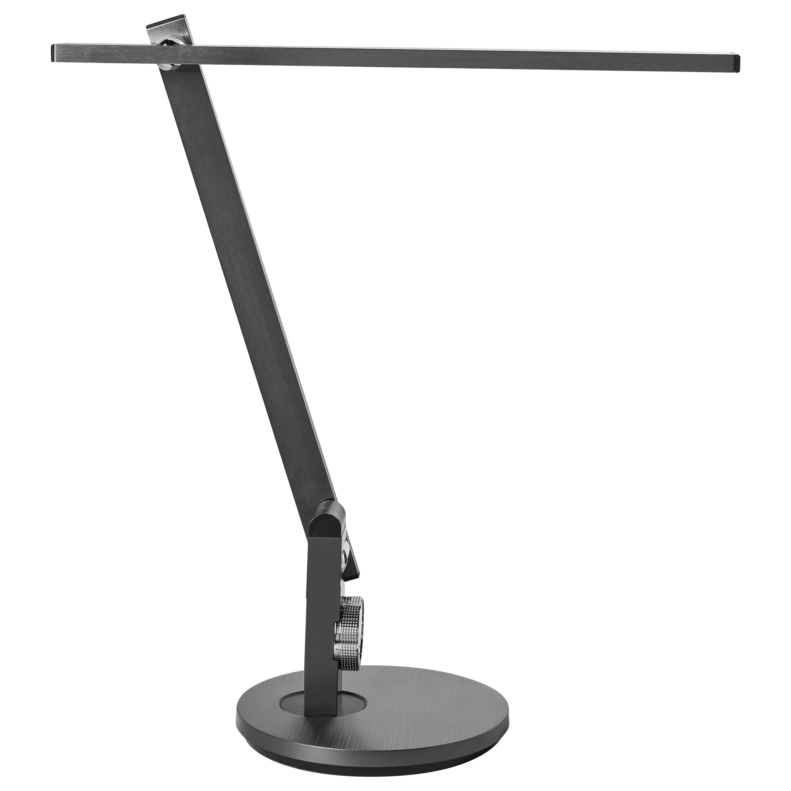 Beliani Schreibtischlampe LED grau verstellbar dimmbar modern für Homeoffice Cetus