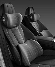 Takenick Car Neck & Lumbar Pain Relief Pillow - Memory Foam Car Seat Head Rest Pillow Neck and Cervical Support, Relieves Neck Pain Relief Pillow for Car & Office, car Gift, Pack of 1