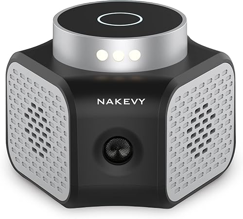 NAKEVY Repelente de roedores para interiores, repelente de plagas, ardillas, disuasión de ratas, control de ratas con impulso de ultrasonido,
