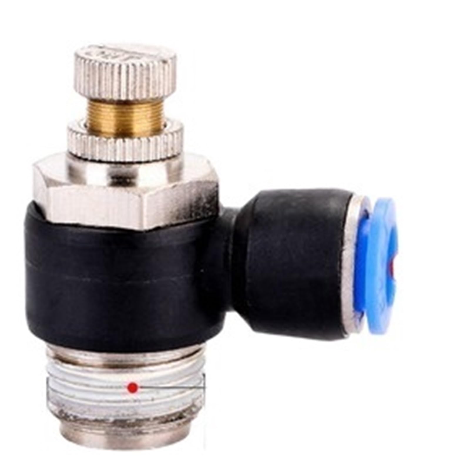 Raccord pneumatique de contrôle de vitesse pour atelier 6mm