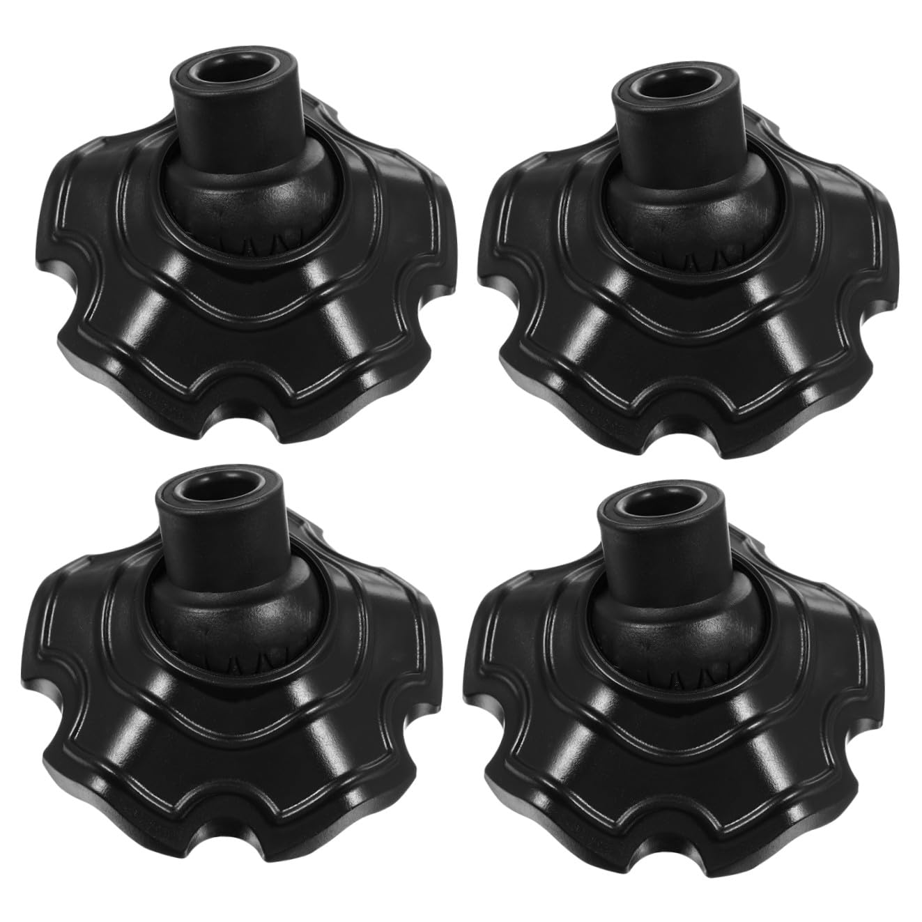 Patins antidérapants de camping pour stabiliser les chaises sur sol meuble 4pcs
