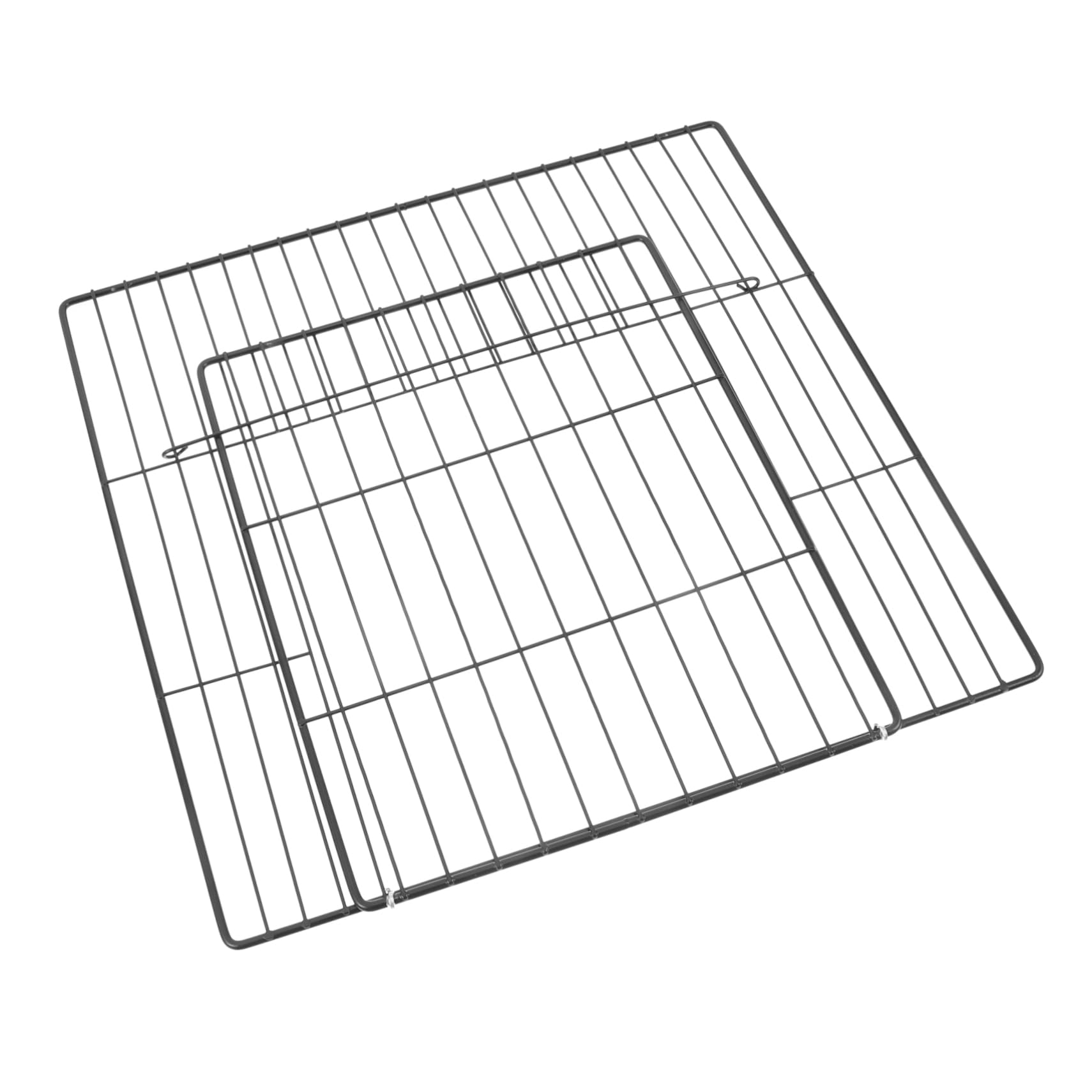 VANZACK Sturdy Metal Cat Cage Mesh Door Replacement for Wire Fencing Playpen Accessory Small Pet Entry Simple Design