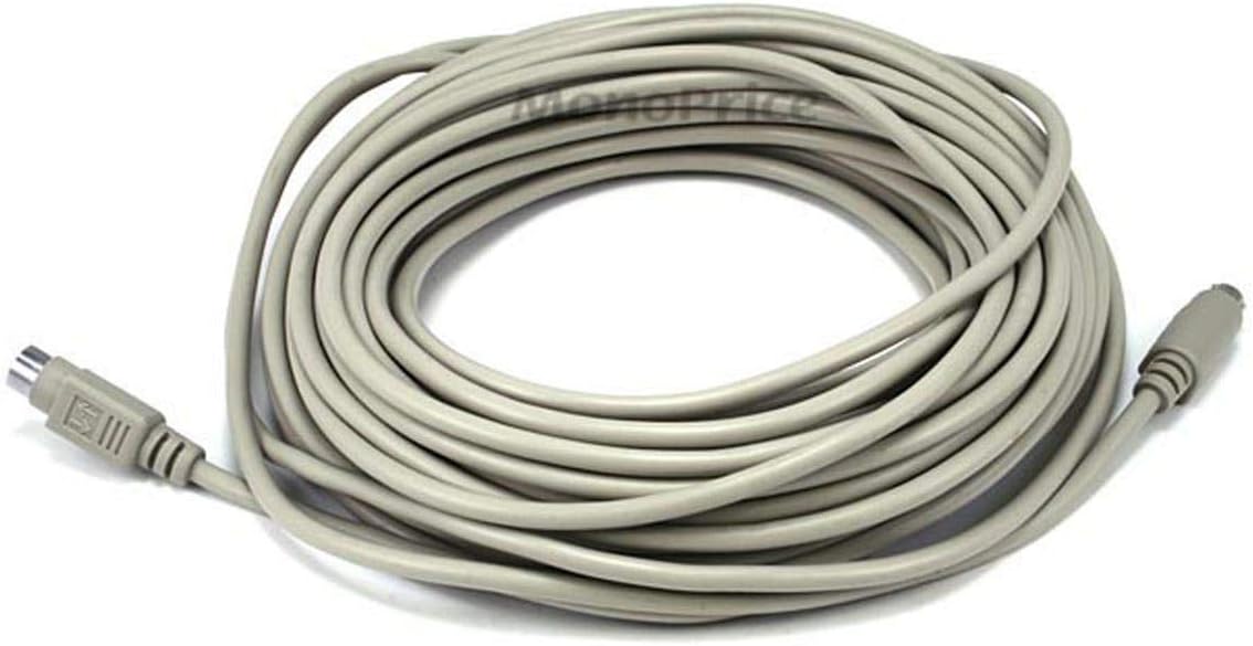 Monoprice PS/2 Cable - 50 Feet - MDIN-6 Male to Female