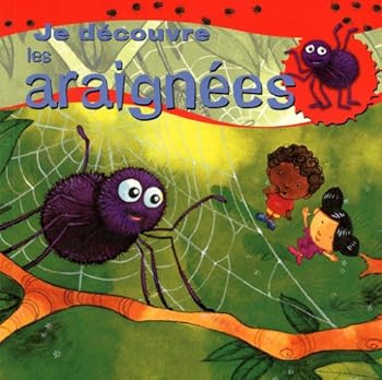 Paperback JE DECOUVRE LES ARAIGNEES [French] Book