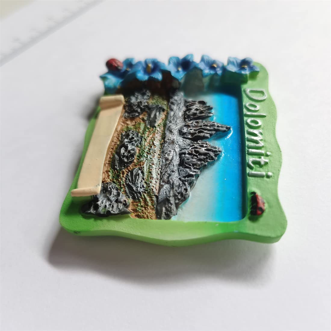 Kühlschrankmagnet Passo Sella Dolomiten Italien Reise Souvenir