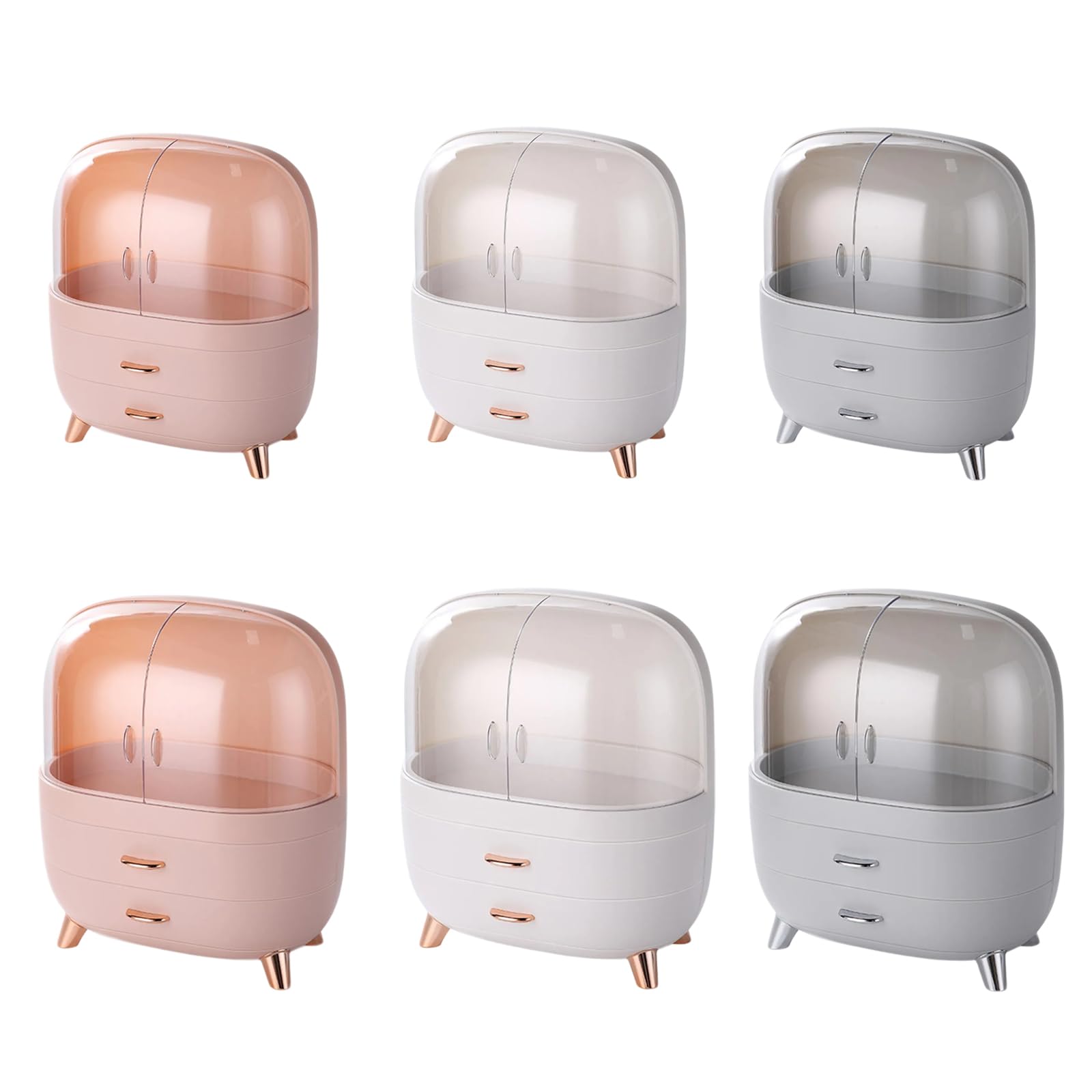 Contenitore porta attrezzi cosmetici per bellezza, S, C S