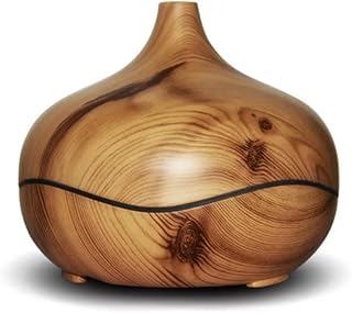 Superdental Aromatherapy Essential Oil Diffuser 300ml Natural Wood Grain Aroma Diffuser Ultrasonic Cool Mist Humidifier