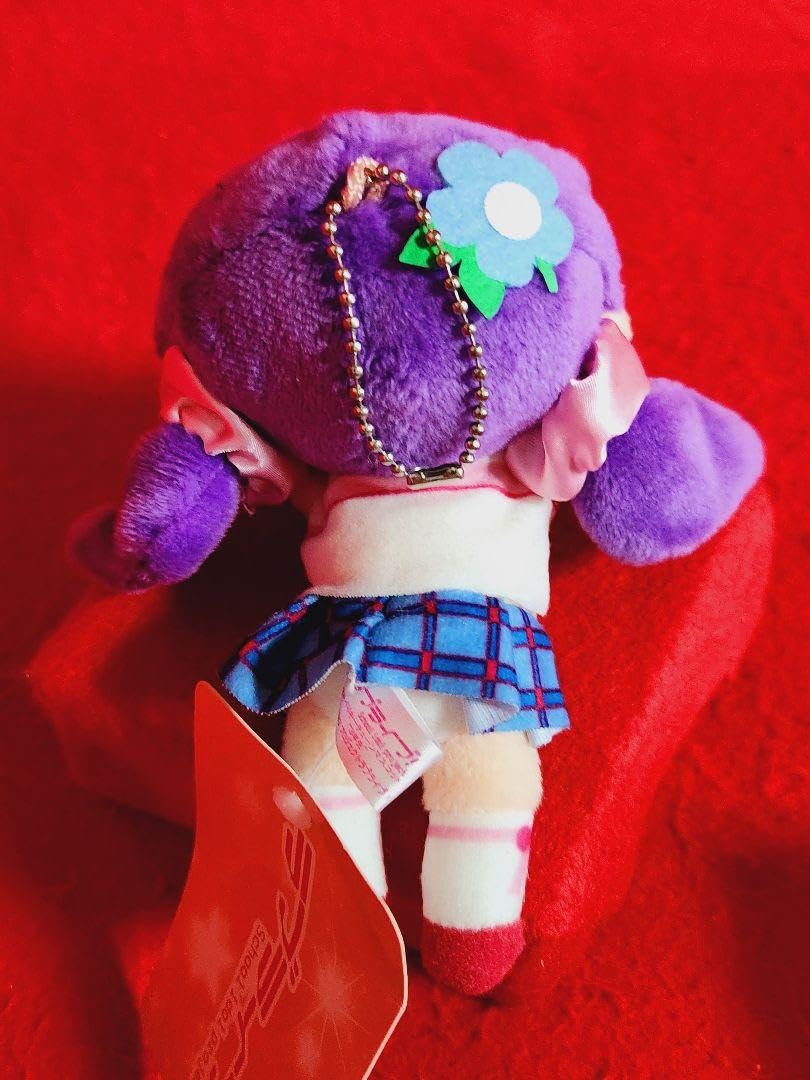 平成レトロ　MISTEEZ マスコット/ぬいぐるみストラップ　紫 未使用】バギーワギー ぬいぐるみ キーホルダー マスコット ストラップ