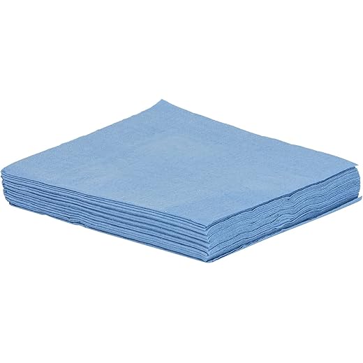 RXSHOPY Travel Towel 10 Pack - Blue Medium