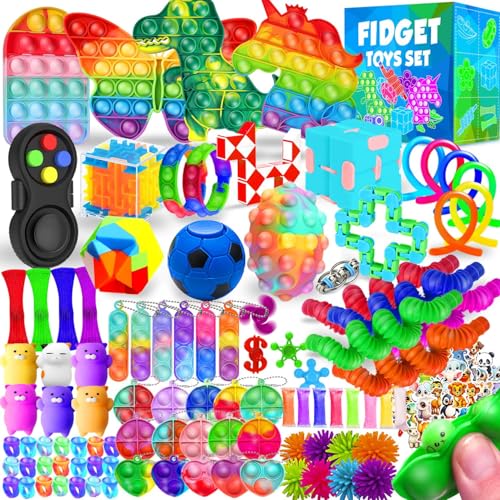 Fidget Toys Set, 70 Pack Sensory Toys Party Favors Kids Autism Autistic...