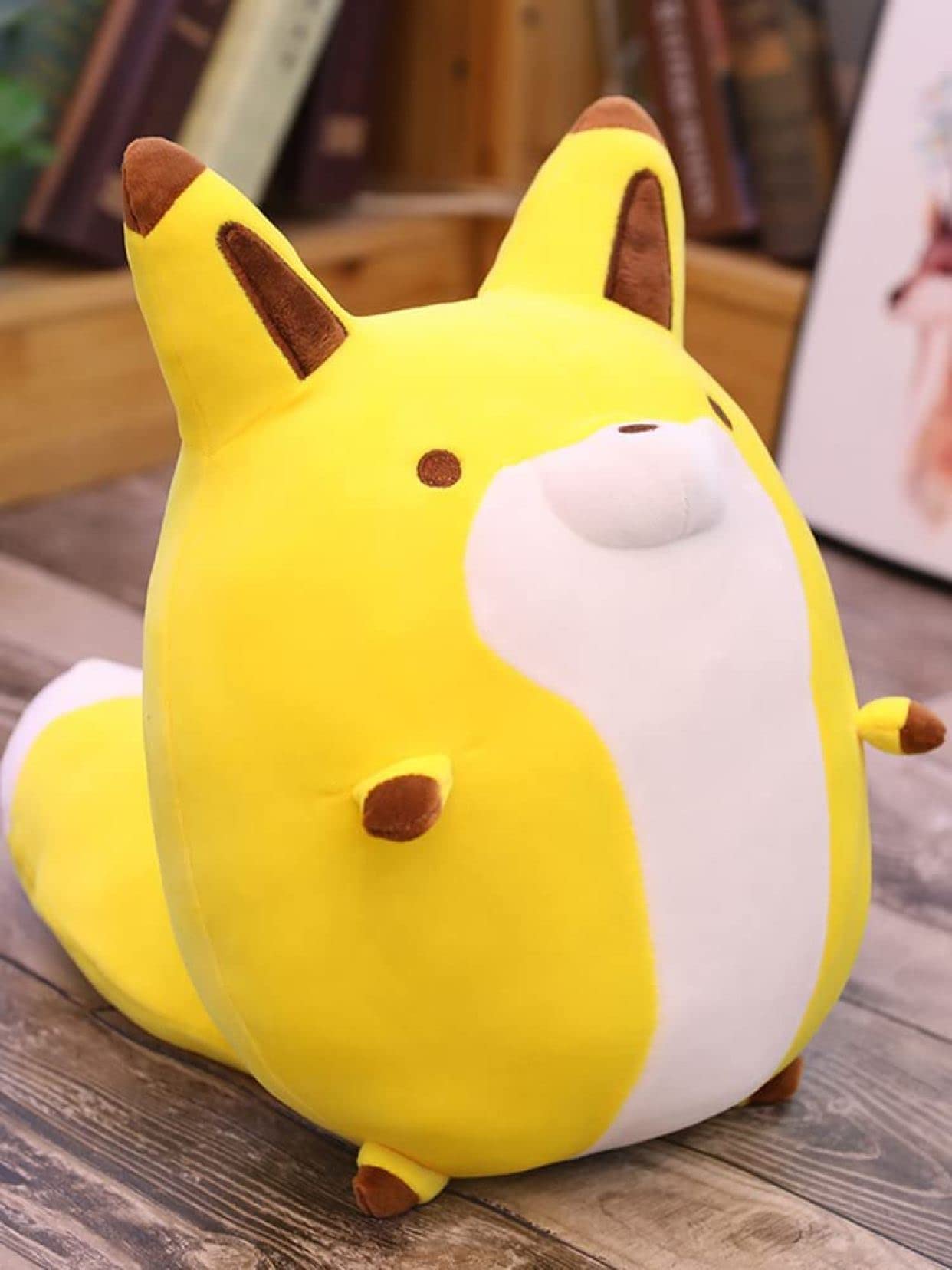 Amazon｜タヌキとキツネ 抱き枕 でっかいぬいぐるみ 洗える かわいい 