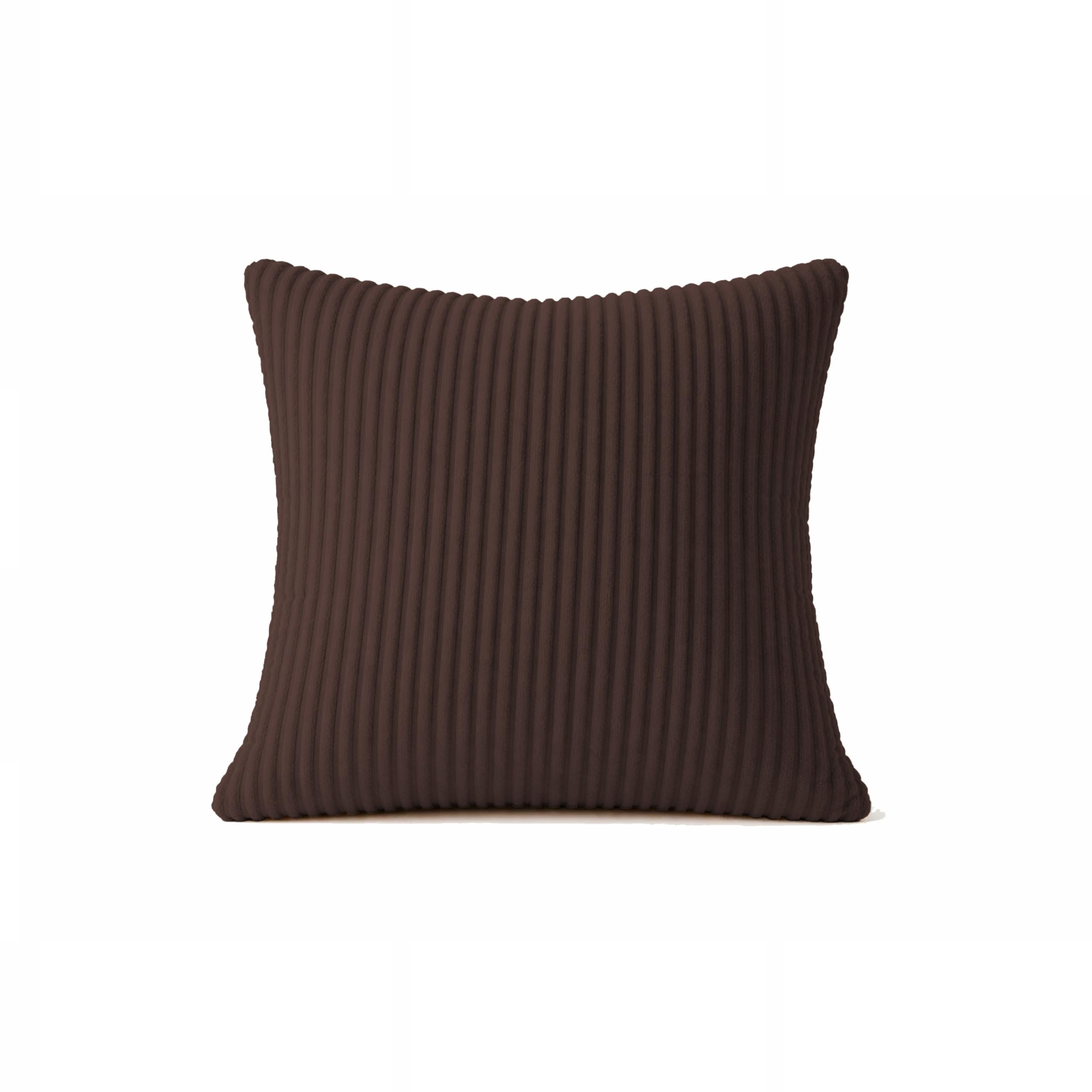POKAR Decorative Cushion 40 x 40 cm for Pallets | Cushion for Garden Sofa in Soft Corduroy | Removable and Washable Cover | for Outdoor and Indoor Furniture | Made in EU | Oeko-Tex | Brown-image-42