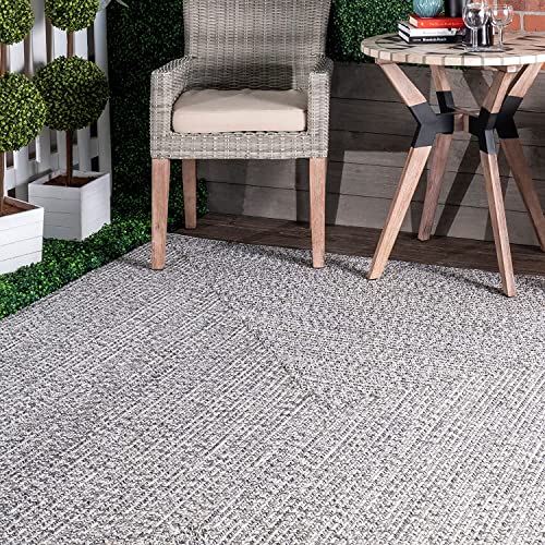 Image of Premium Hand Braided Cotton Rectangular Carpet 3X5 Feet | Soft & Durable Floor Rug for Living Room, Bedroom & Kids Room | Anti-Slip, Washable & Eco-Friendly Color -Light Grey