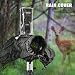 Tycka Camera Rain Cover, can be connected to camera strap and Flash, with 10pcs Absorbent Paper, Rainproof Raincoat for DSLR Canon Nikon Sony Pentax Olympus and more (Lenses with Hood Up to 10” Long)