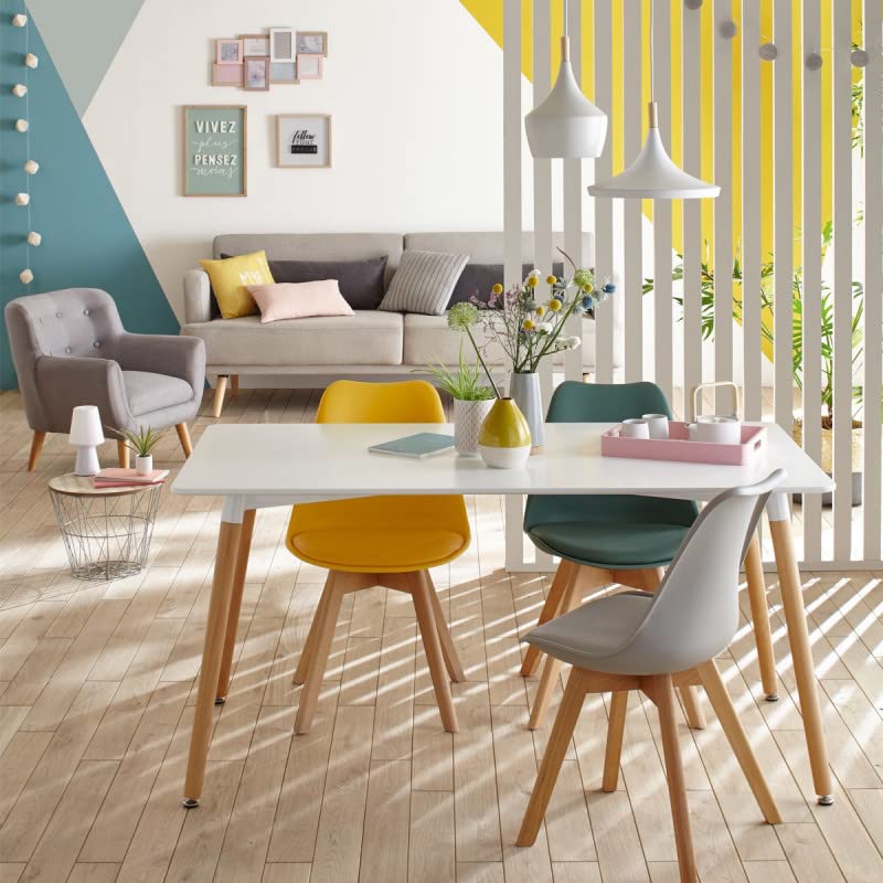 univers decor - Set di 2 sedie Baya stile scandinavo Atmosphera