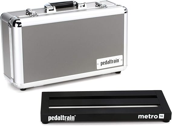 Pedaltrain Metro 16 HC 16 X8 Inches Pedalboard with Hard Case