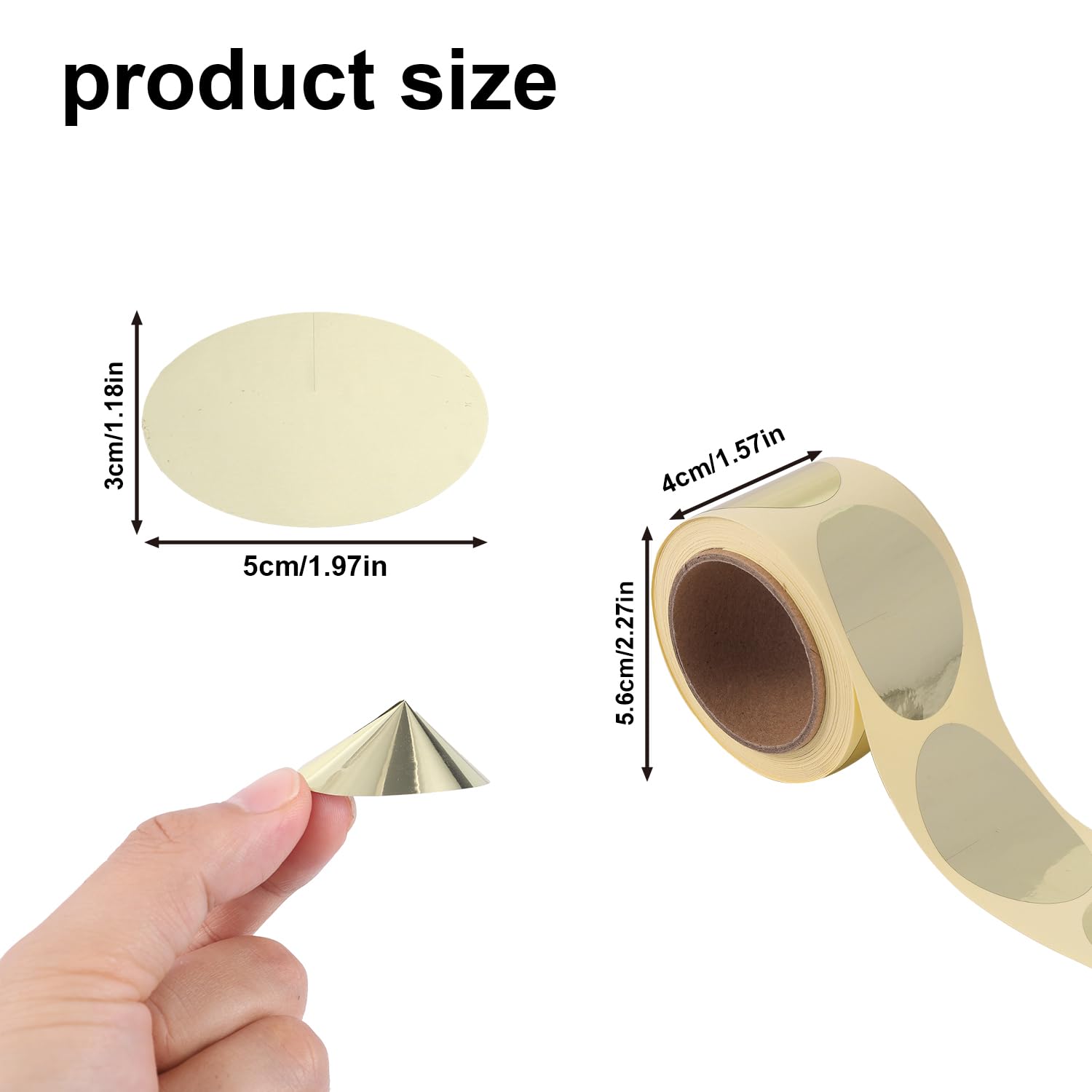 Gosknor 100uds Conos de Protección Ocular, Pegatinas Gafas Cama de Bronceado un Solo Uso para Ojos Cubiertas Gafas Bronceado Sin Línea Tomar el Sol en Verano Accesorios Tumbonas (Dorado)