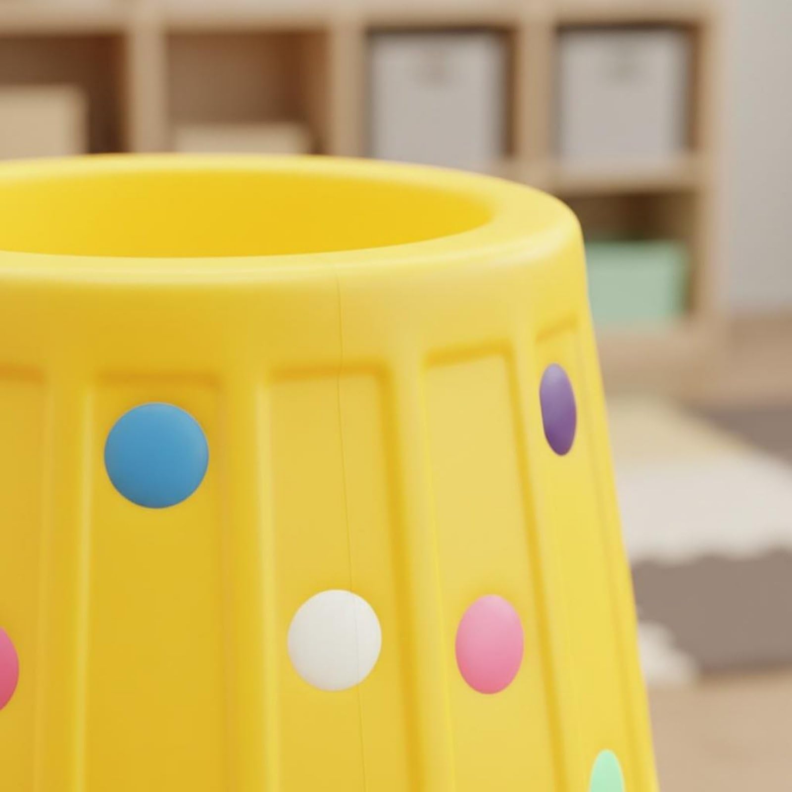 Kinder Sinnes Spielzeug Rolle Tunnel Spielrolle Bewegungsrolle Leicht zu Bewegen Pflegeleicht aus für Bewegungslandschaften Kita Hort Frühkindpädagogik, Blau