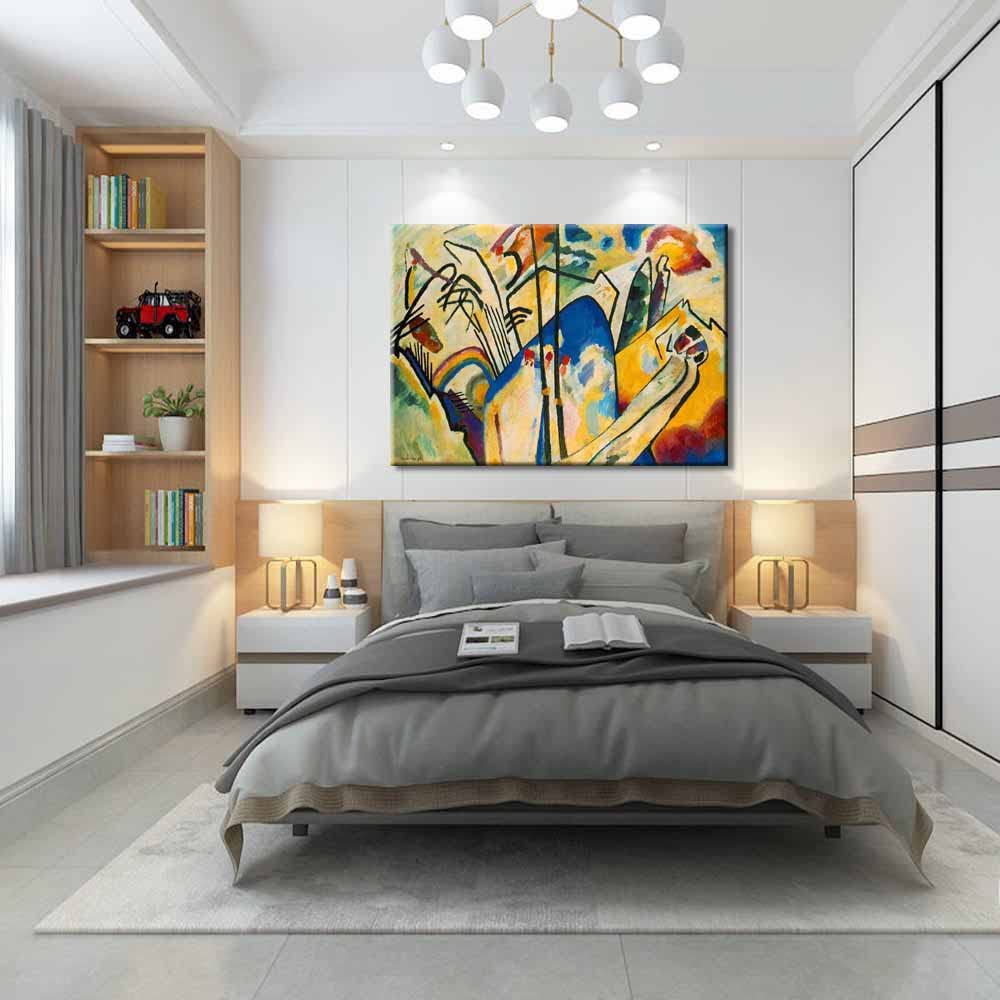 『ホーム』絵画・インテリア Amazon｜ワシリー・カンディンスキー《コンポジション5