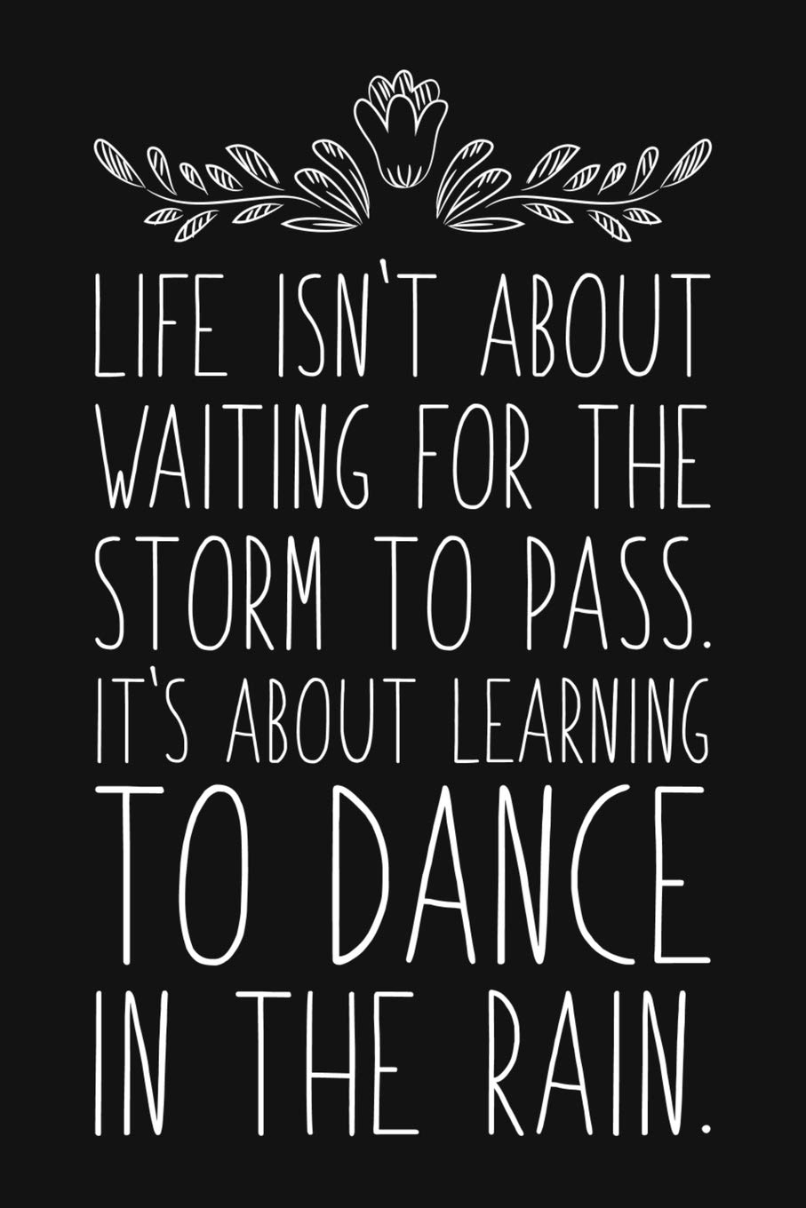 Targa In Metallo Con Scritta 'Life Is About Dancing In The Rain' E Ballerina – Decorazione Murale Retrò Per Casa, Bar, Ufficio