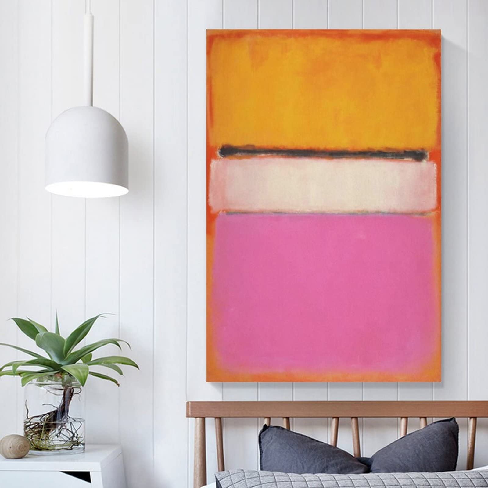 Amazon.co.jp: Mark Rothkoマーク・ロスコ画家の作品「ホワイト
