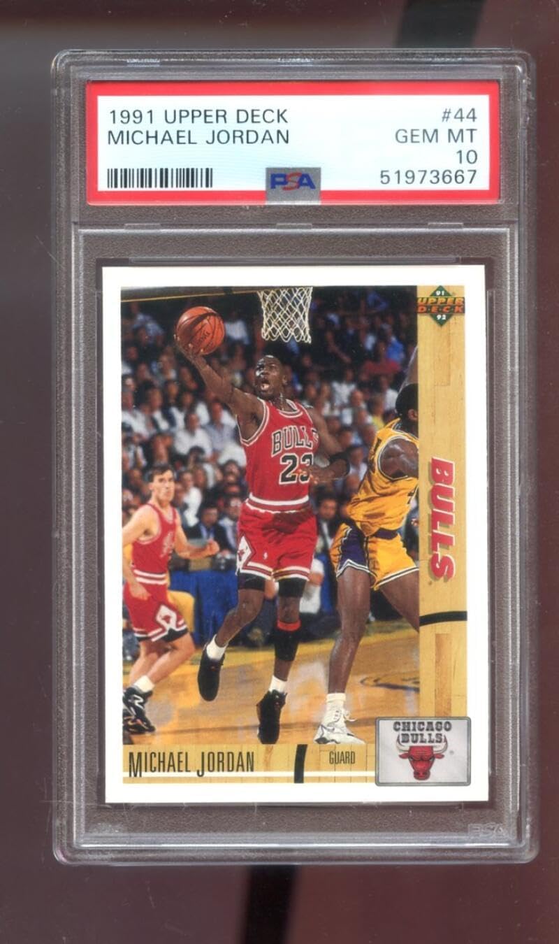 Michael Jordan PSA GRADED 10 (Basketball Card) 1991-92 Upper Deck - [Base] #44