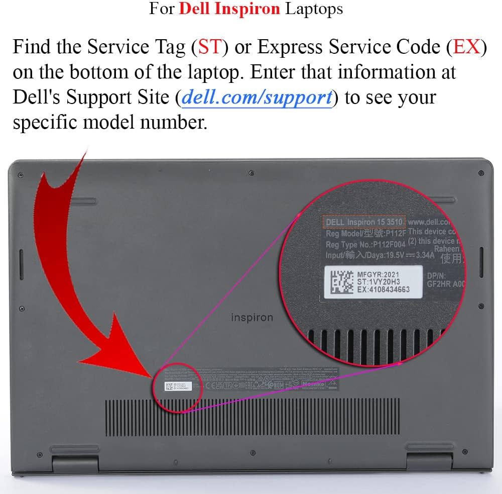 mCover Case Compatible ONLY for 2021-2023 15.6" Dell Inspiron 15 3510 3511 3515 3520 3521 3525 Series Laptop Computer (NOT Fitting Other Dell Models) - Aqua - Image 3