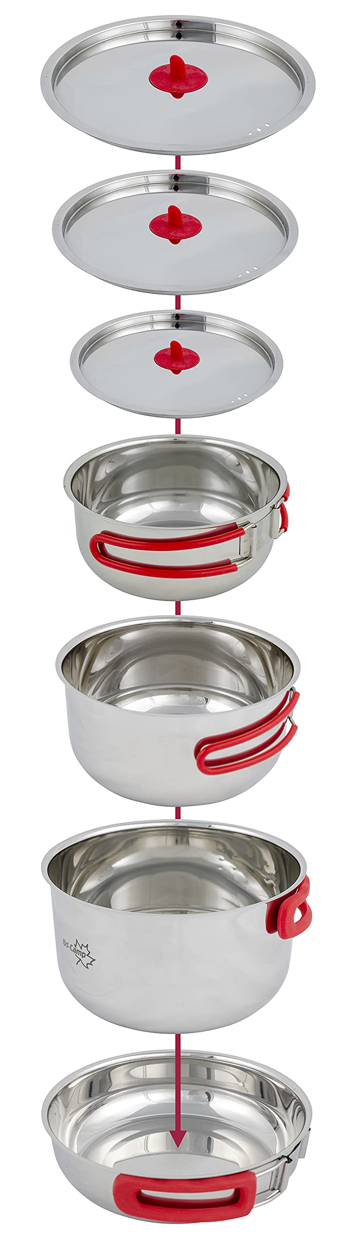 Bo-Camp - Urban Outdoor - Casseroles - Travel - 4 pcs