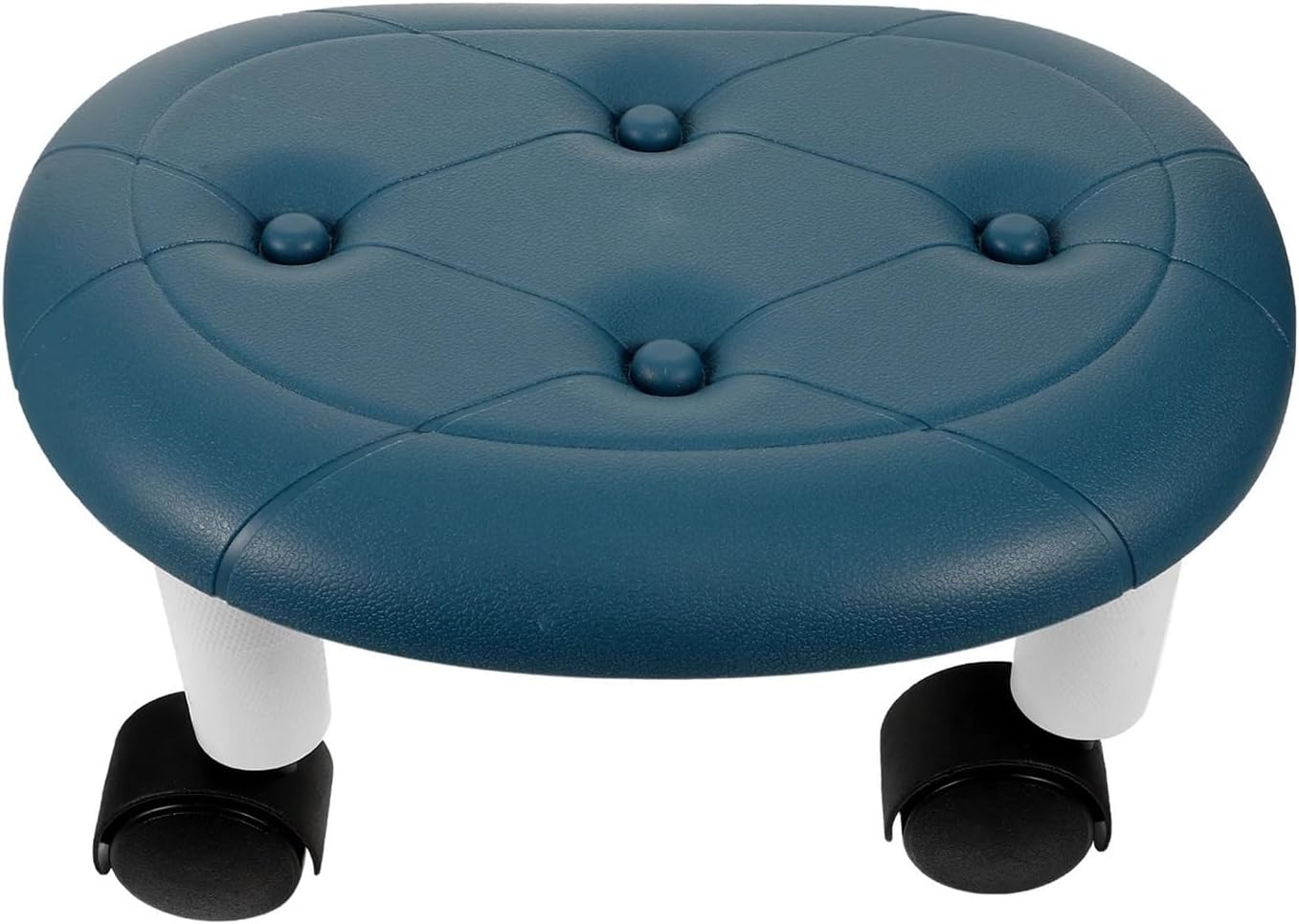 Pulley Low Stool Small Stool with Wheels Office Step Bathroom Stools Low Roller Seat