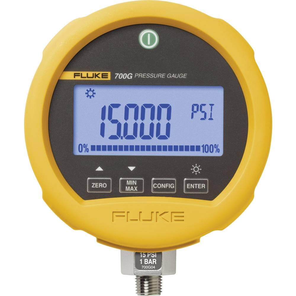Fluke 700G Series Precision Pressure Test Gauge, 3 AA Alkaline Battery, -14 to 3000 psi Range, 0.001 psi Resolution-image-9