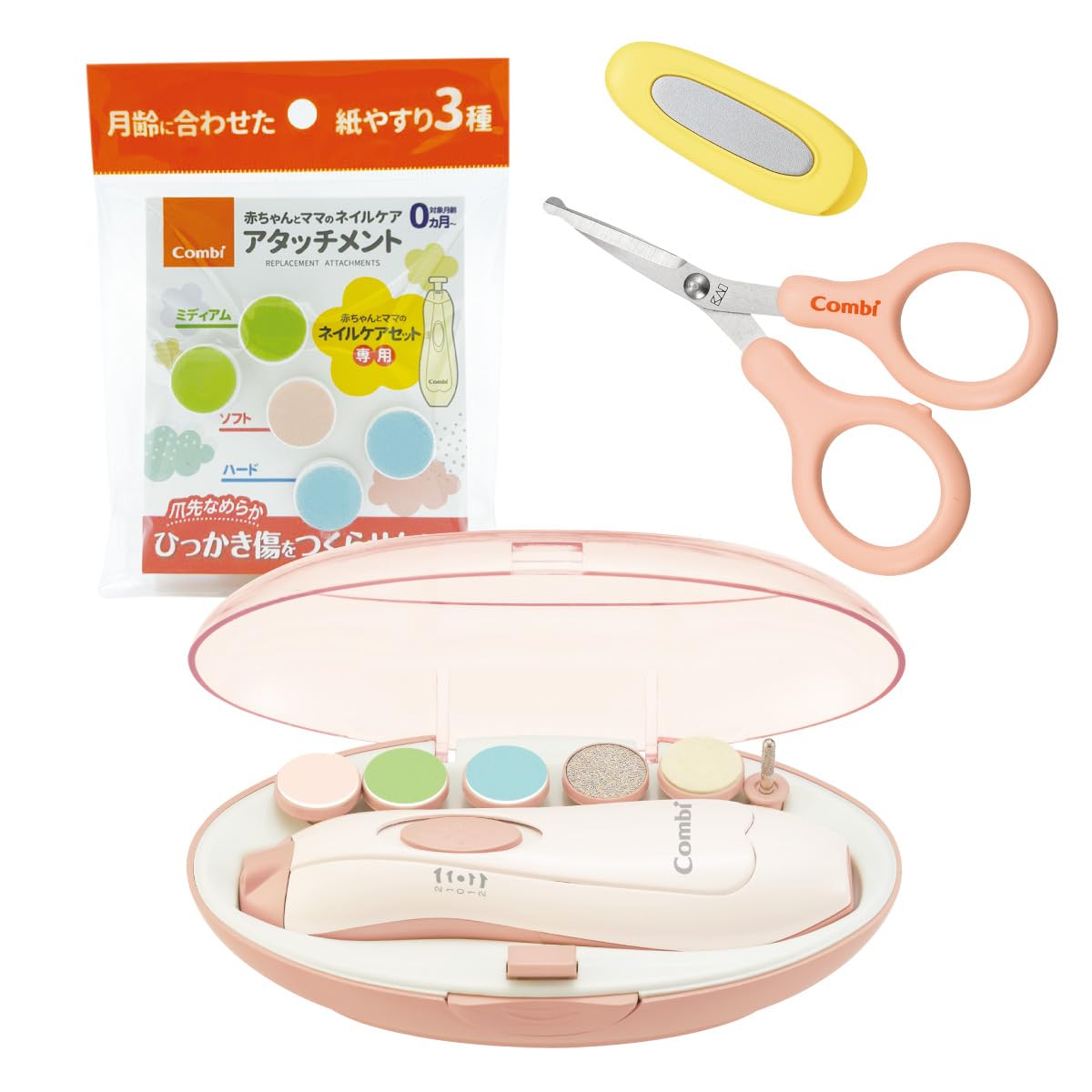 ドボ　ネイルケアセット？　2点 Amazon | Combi コンビ ベビーレーベル ネイルケアセット 交換