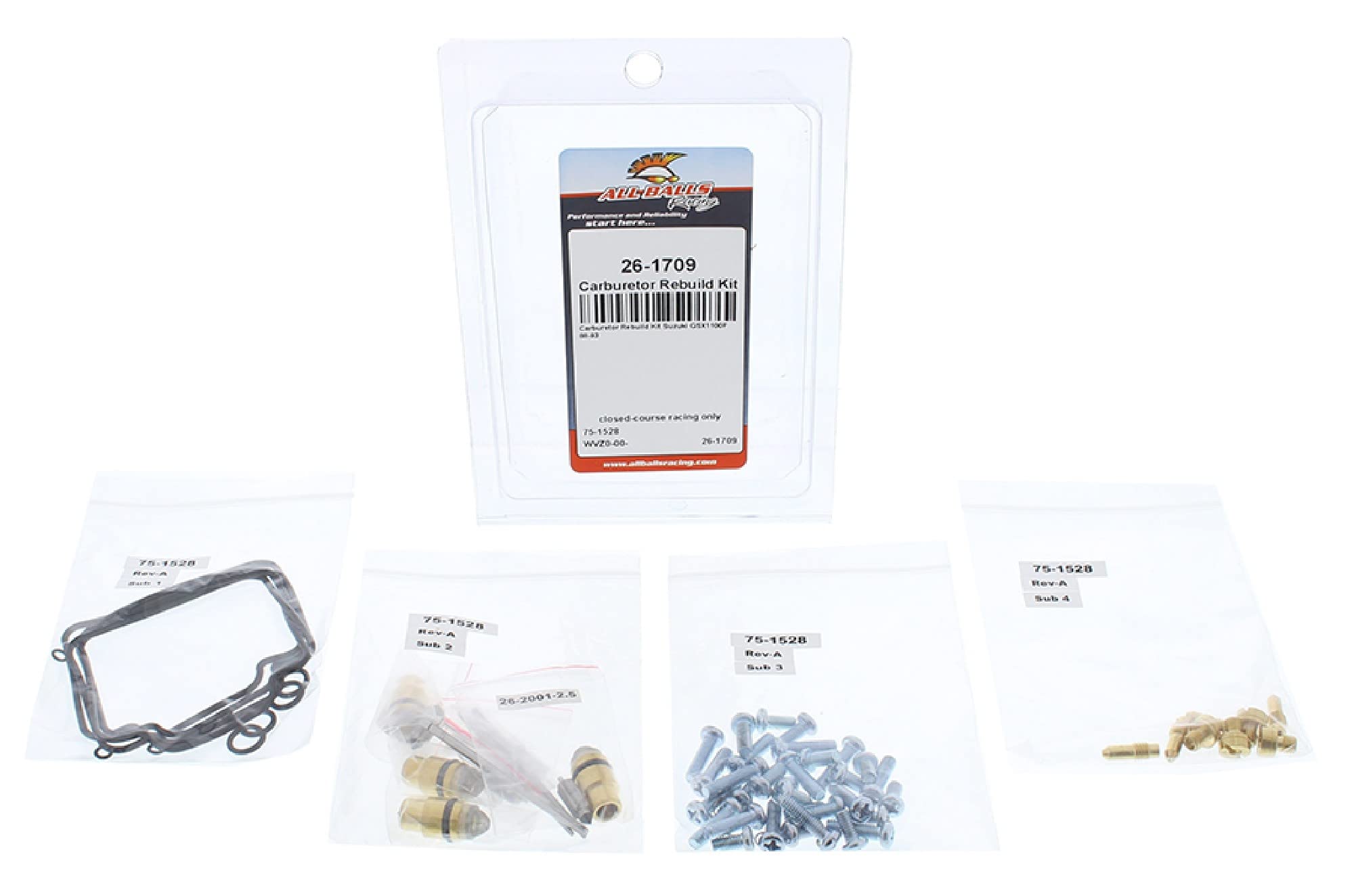 All Balls Racing Vergaser-Umbaukit – Komplettset Für Suzuki GSXR1100