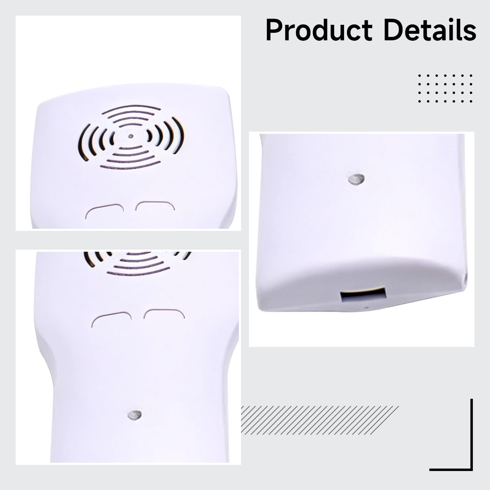 Zahnspiegel und LED-Licht, Edelstahl-Entnebelungs-Set, Fotografie-Spiegel, Spiegelköpfe 4 inklusive, USB-Lade- und Dual-Control-Schalter, für Zahnfotografie, Kieferorthopädie ideal