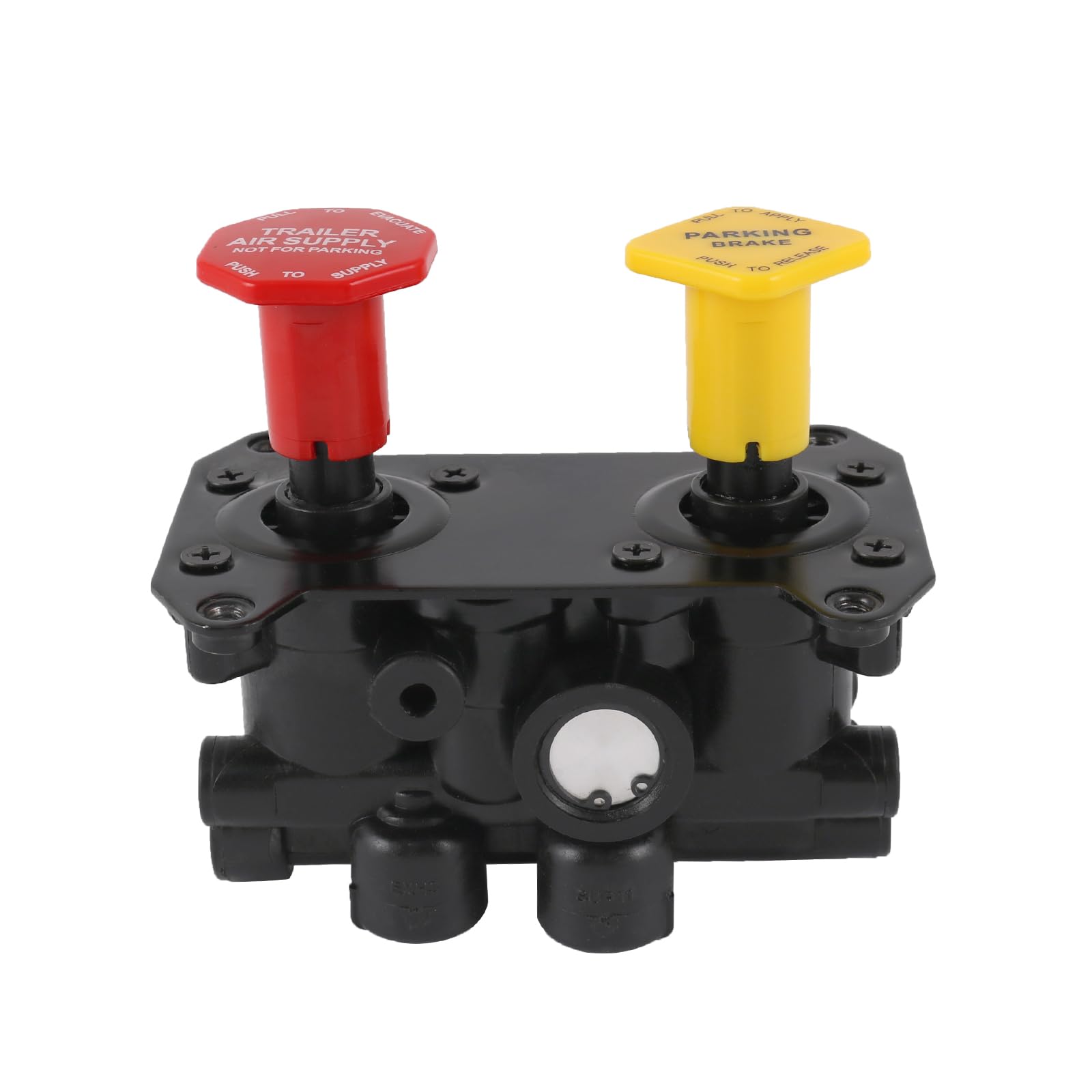 MV3 Dash Control Valve Module, MV-3 Trailer Parking Brake Compatible with Kenworth Peterbilt Freightliner, Replace Bendix 800519, 065186, 107433