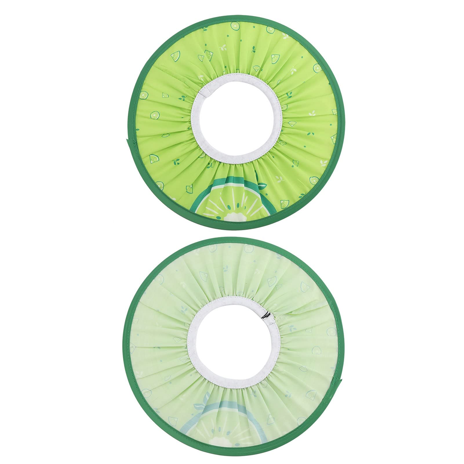 HEEPDD Elastic Kids Shampooing Cap, Cloth Shower Hat, Soft Baby Hair Wash Eye Shield for Toddlers (Green)