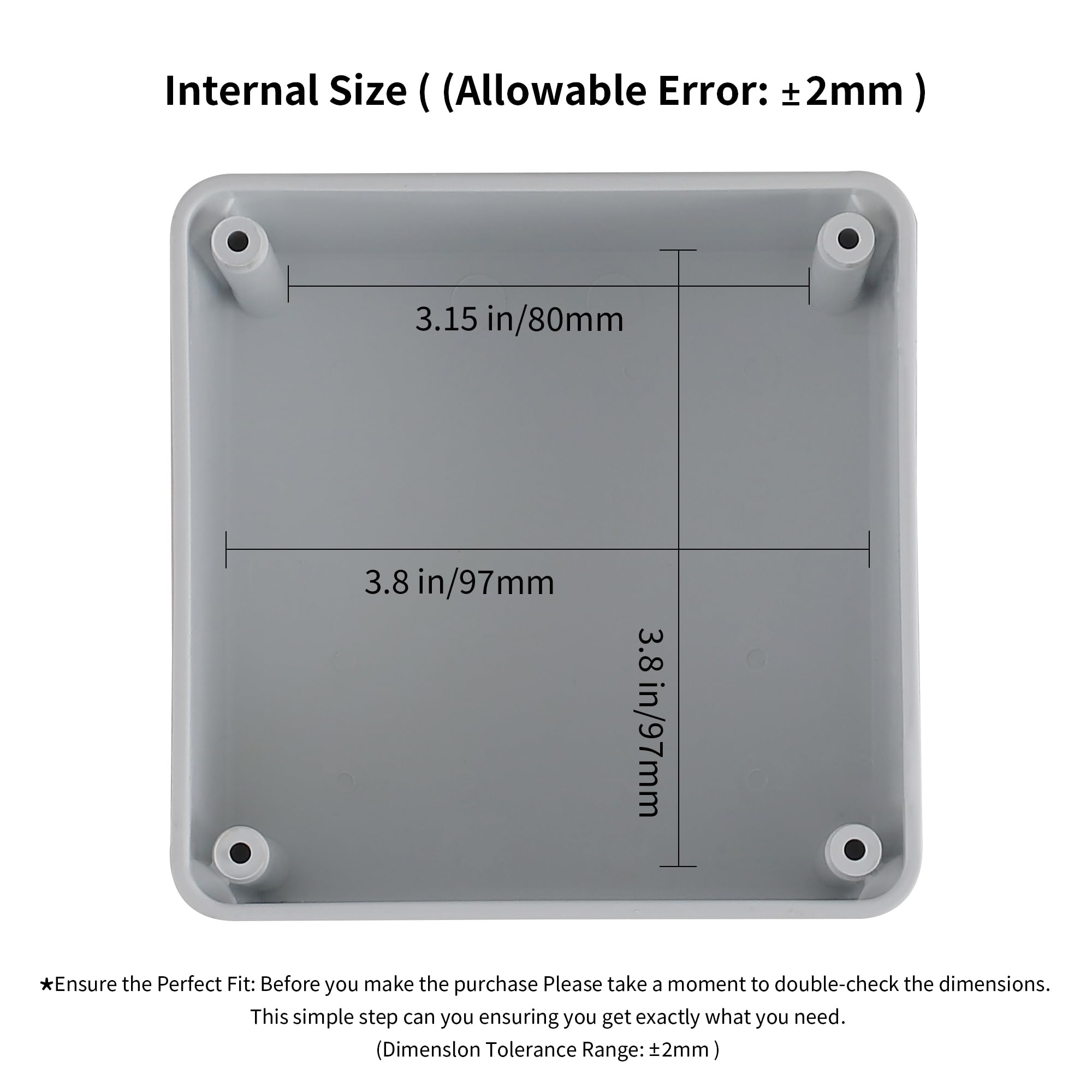 Pvc Bell Box Pvc Outdoor Electrical Boxes Bell Single Gang 1/2 In.,3/4 In. 3 Outlet