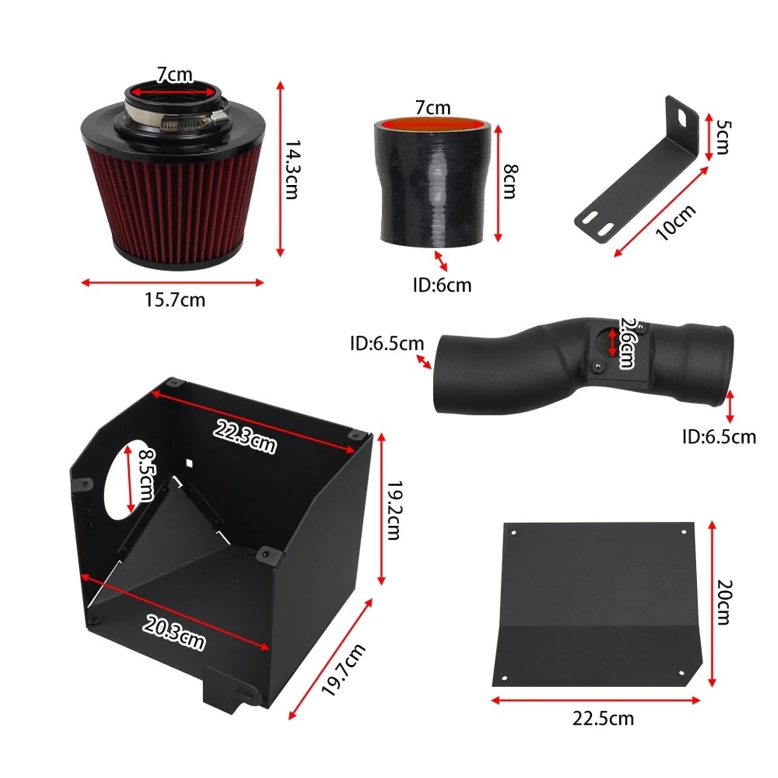 tubo admisión aire Para Civic 1.5T Aumentar El Kit De Admisión Aire Frío Con Filtro