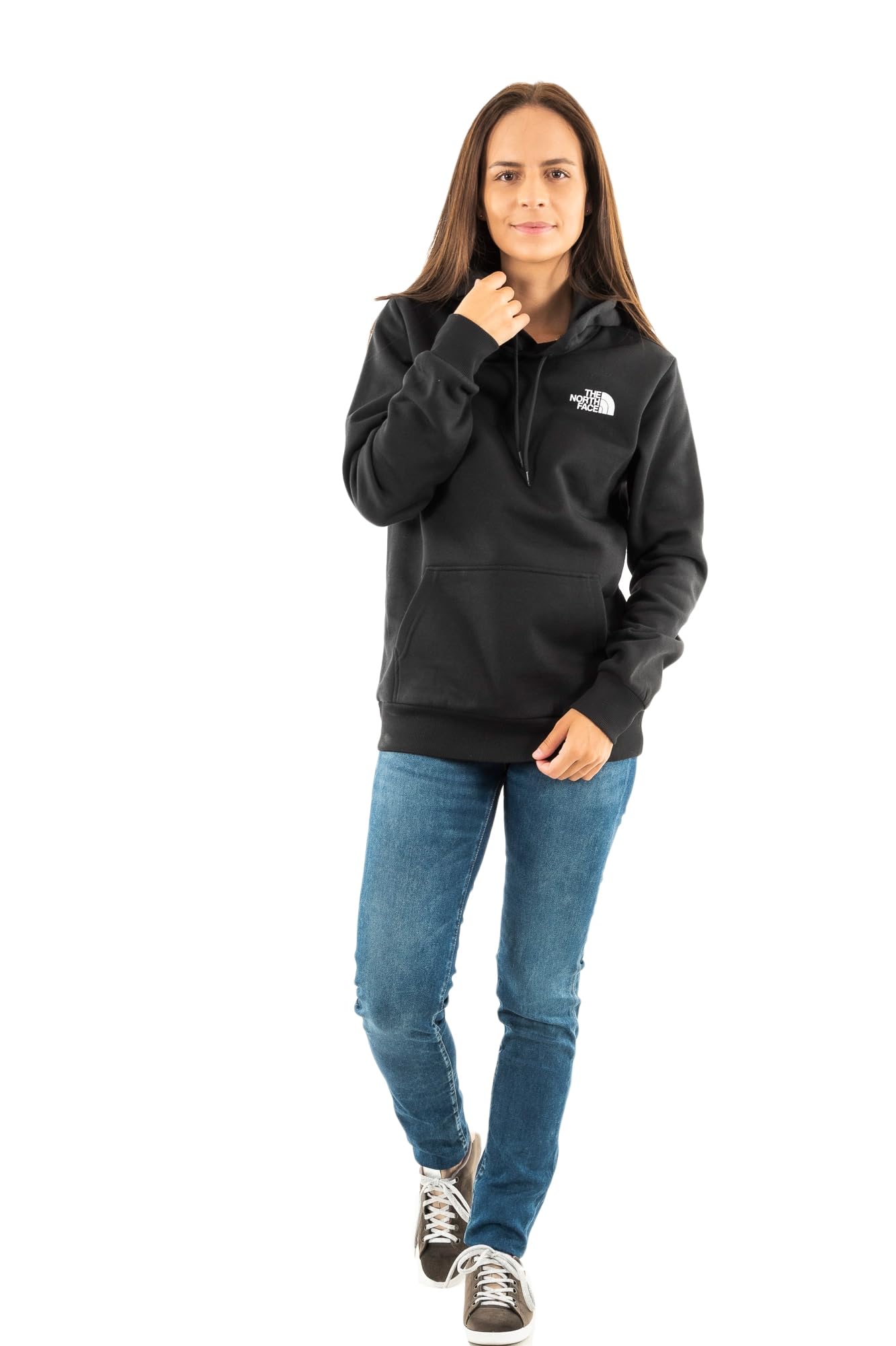 The North Face Women's Simple Dome Hooded Sweatshirt, Tnf Black, S