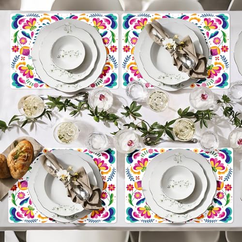 Décoration de table Cinco de Mayo avec sets de table colorés - 7