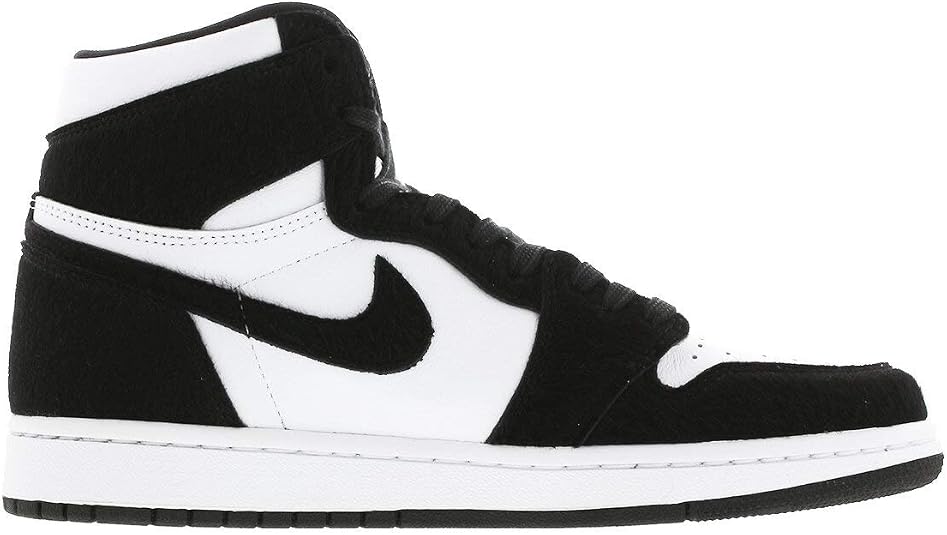 Amazon | [ナイキ] WMNS AIR JORDAN 1 RETRO HIGH OG BLACK/BLACK/METALLIC  GOLD/WHITE 【PANDA】 22.0cm [並行輸入品] | NIKE(ナイキ) | スニーカー