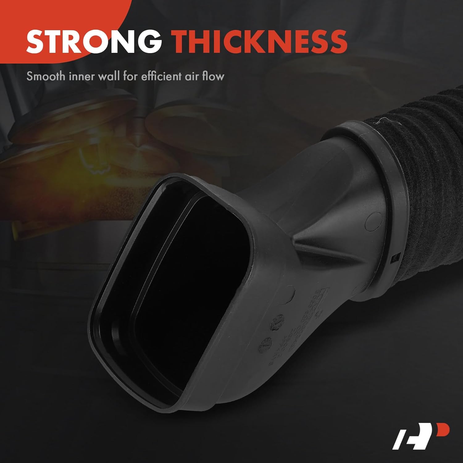 A-Premium Right Engine Air Cleaner Intake Hose Tube Compatible with Mercedes-Benz C216 Series CL550 2007-2010, W221 Series S550 2007-2011, 5.5L